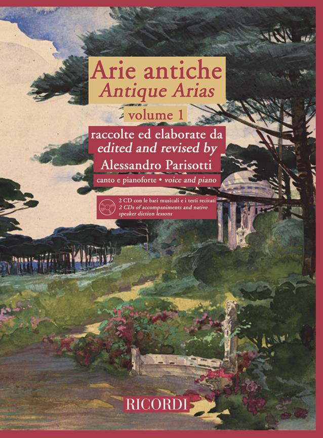 Arie Antiche volume 1 - raccolte ed elaborate da A. Parisotti